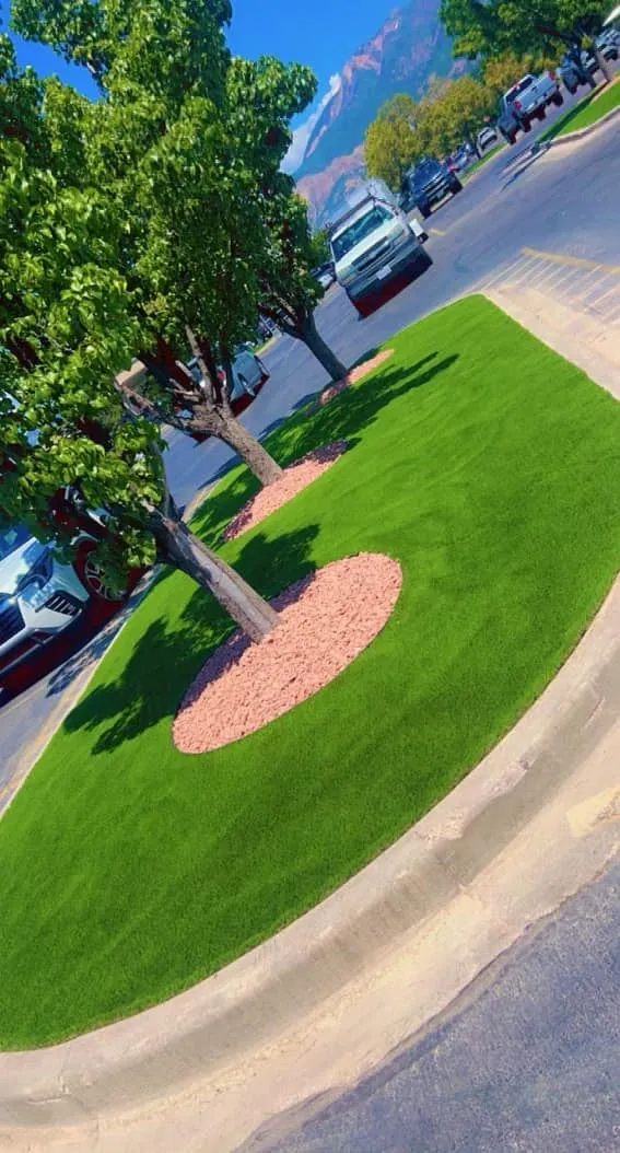 Artificial turf project in Utah — premium turf install